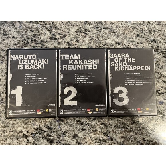 Naruto Shippuden Box Set 1 DVD - Picture 4 of 5